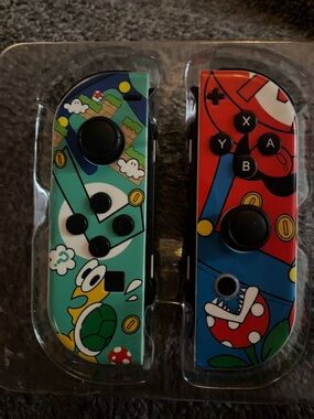 Nintendo Switch controller attachments  - Mario  Design